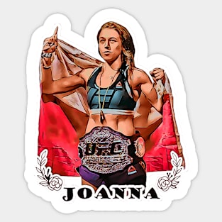 Joanna Jedrzejczyk Sticker